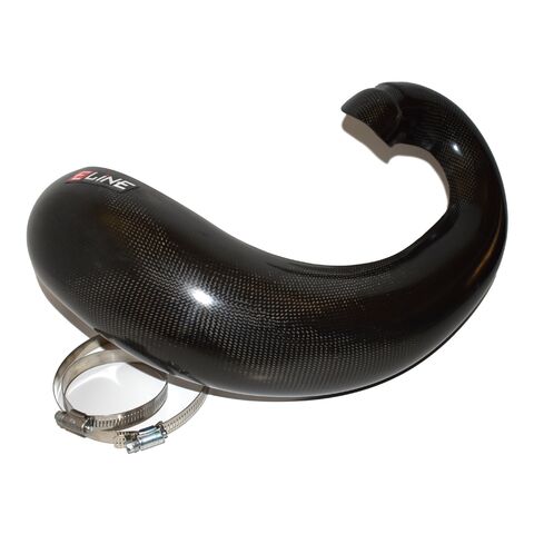 E-Line Carbon Fiber Pipe Guard Husqvarna 250cc-300cc 2017-2019