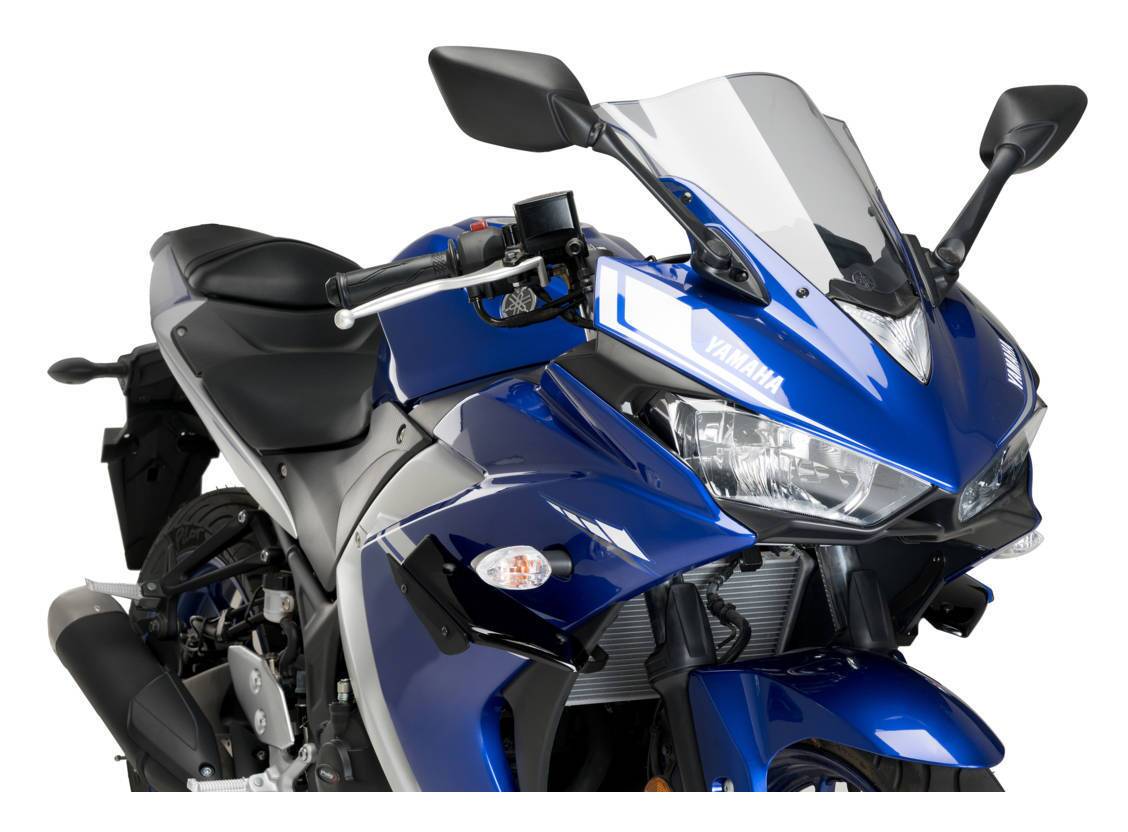 Puig Downforce Spoilers Yamaha R3 2015-2018 - Cycle Gear
