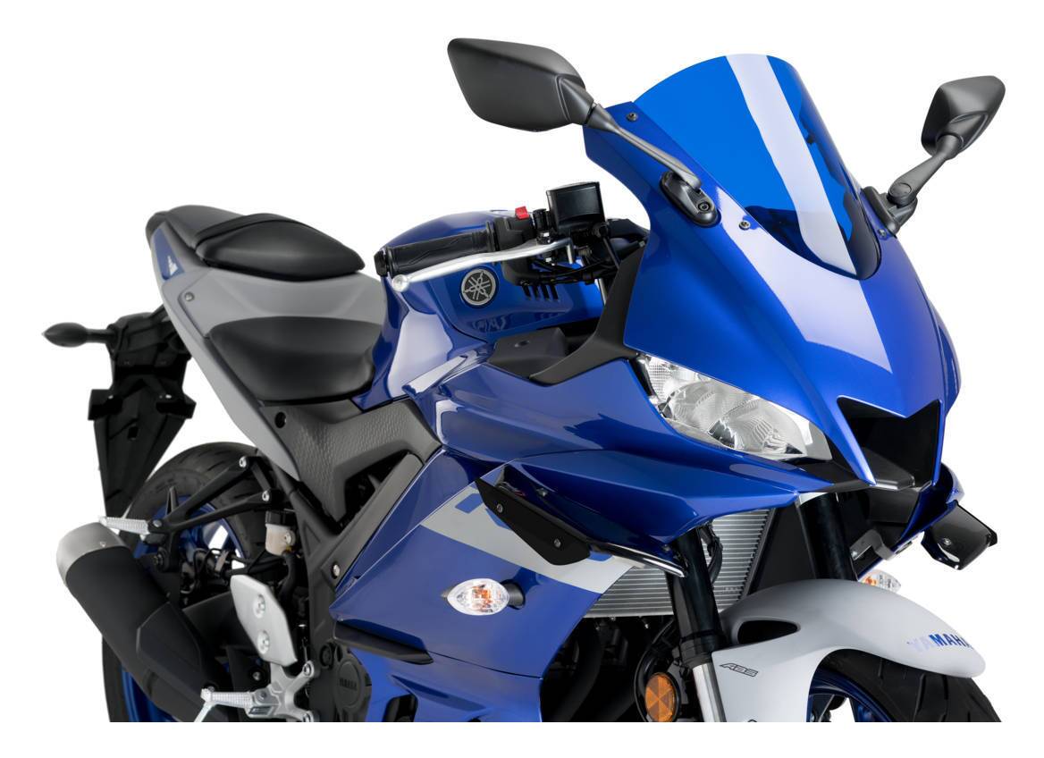 Puig Downforce Spoilers Yamaha R3 2019-2024 - Cycle Gear