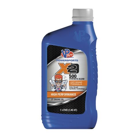 VP Racing X2 500 Semi-Synthetic Two-Stroke Oil (1L)