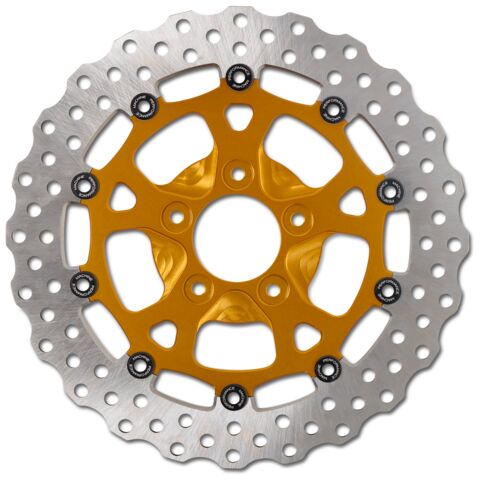 Performance Machine Dominator 11.8" Floating Front Brake Rotor For Harley 2006-2026