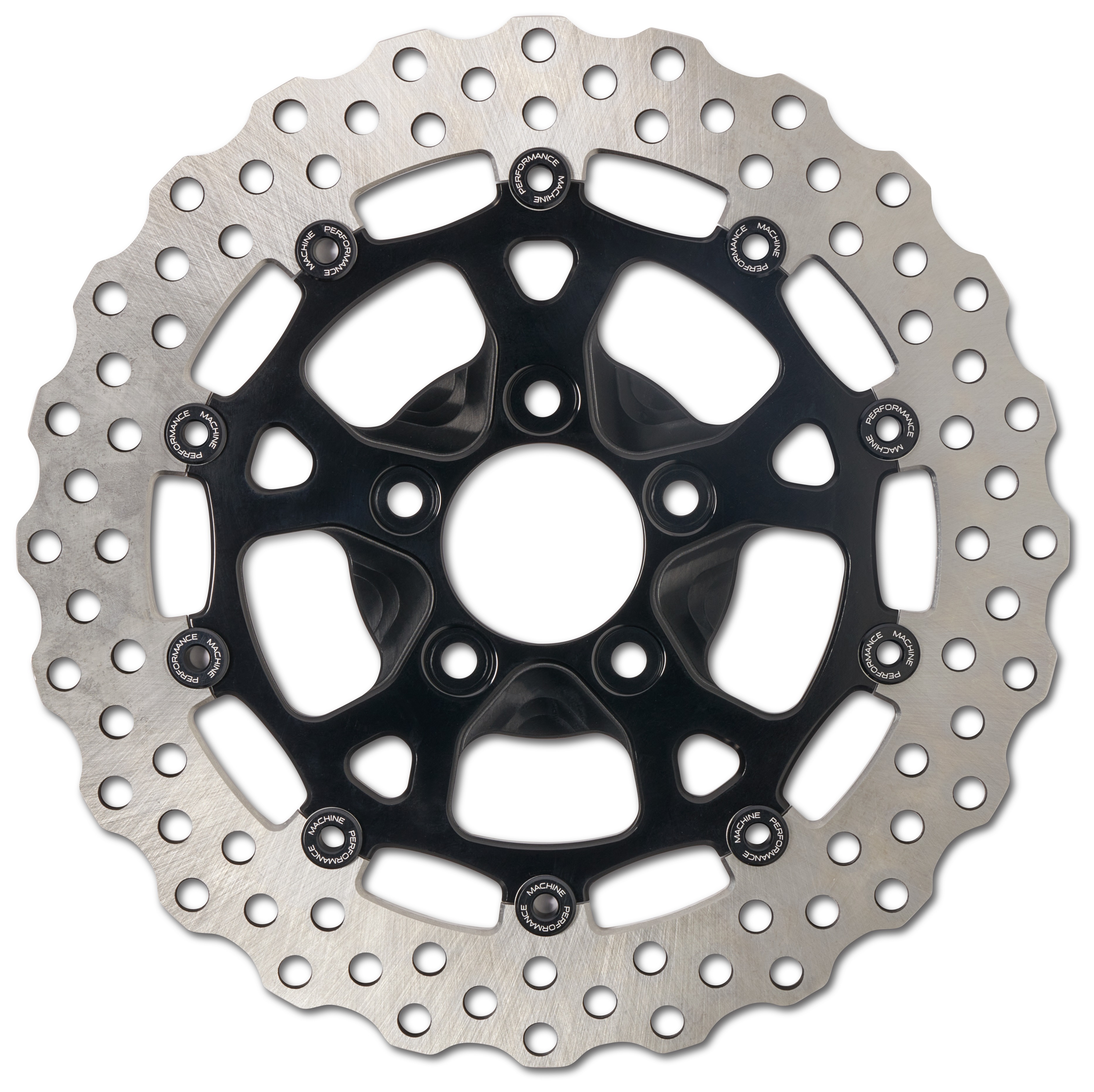 Performance Machine Dominator 11.5" Floating Front Brake Rotor For Harley 2000-2014