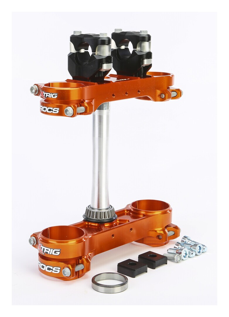 XTrig Rocs Tech Triple Clamps KTM 85cc105cc 20032019 Cycle Gear