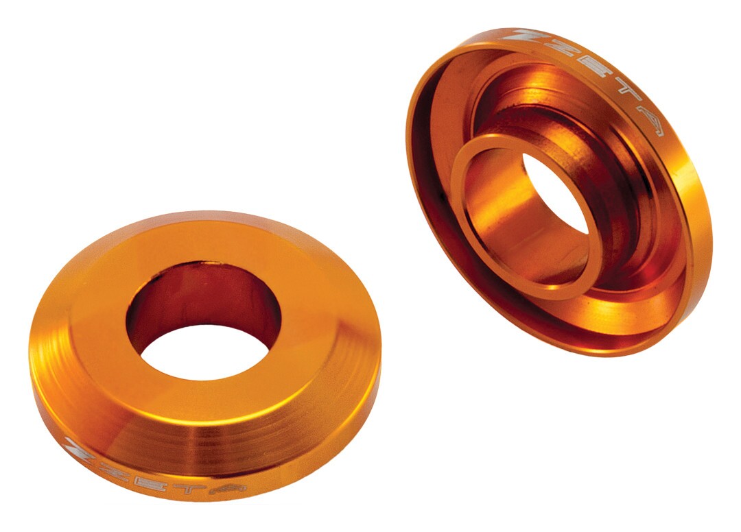 Zeta Fast Rear Wheel Spacers KTM 125cc530cc Cycle Gear