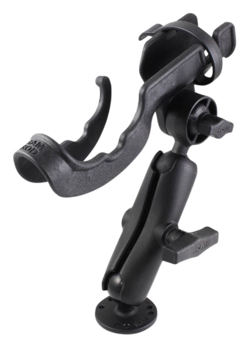 ram rod 2000 fishing rod holder ROD with RAM ROD Revolution Ratchet/Socket System and Track Ball Base its ready for your next day on the water. Rbu Ram 2000 Rod Holder
