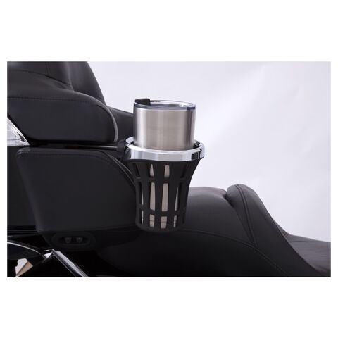 Ciro Big Ass Drink Holder With Tour-Pak Mount For Harley Touring 2014-2022