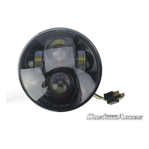 CustomAcces Ovni Headlight For Harley 1984-2019