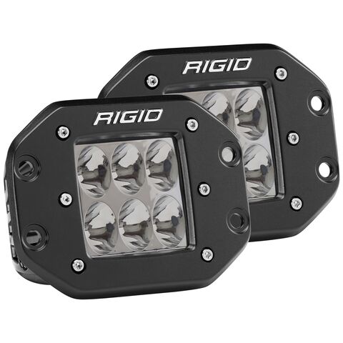 Rigid D-Series Pro LED Flush Mount Lights - Dual Pack