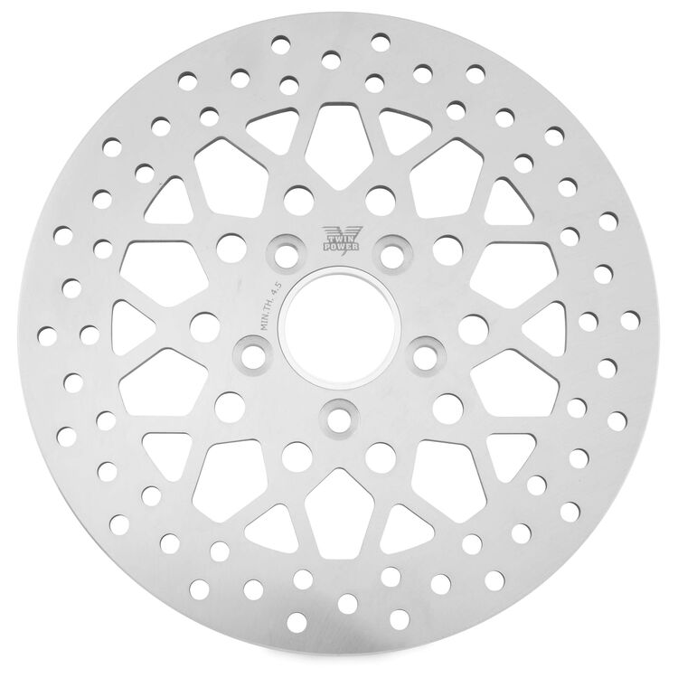 Twin Power Solid Mesh Rear Rotor For Harley