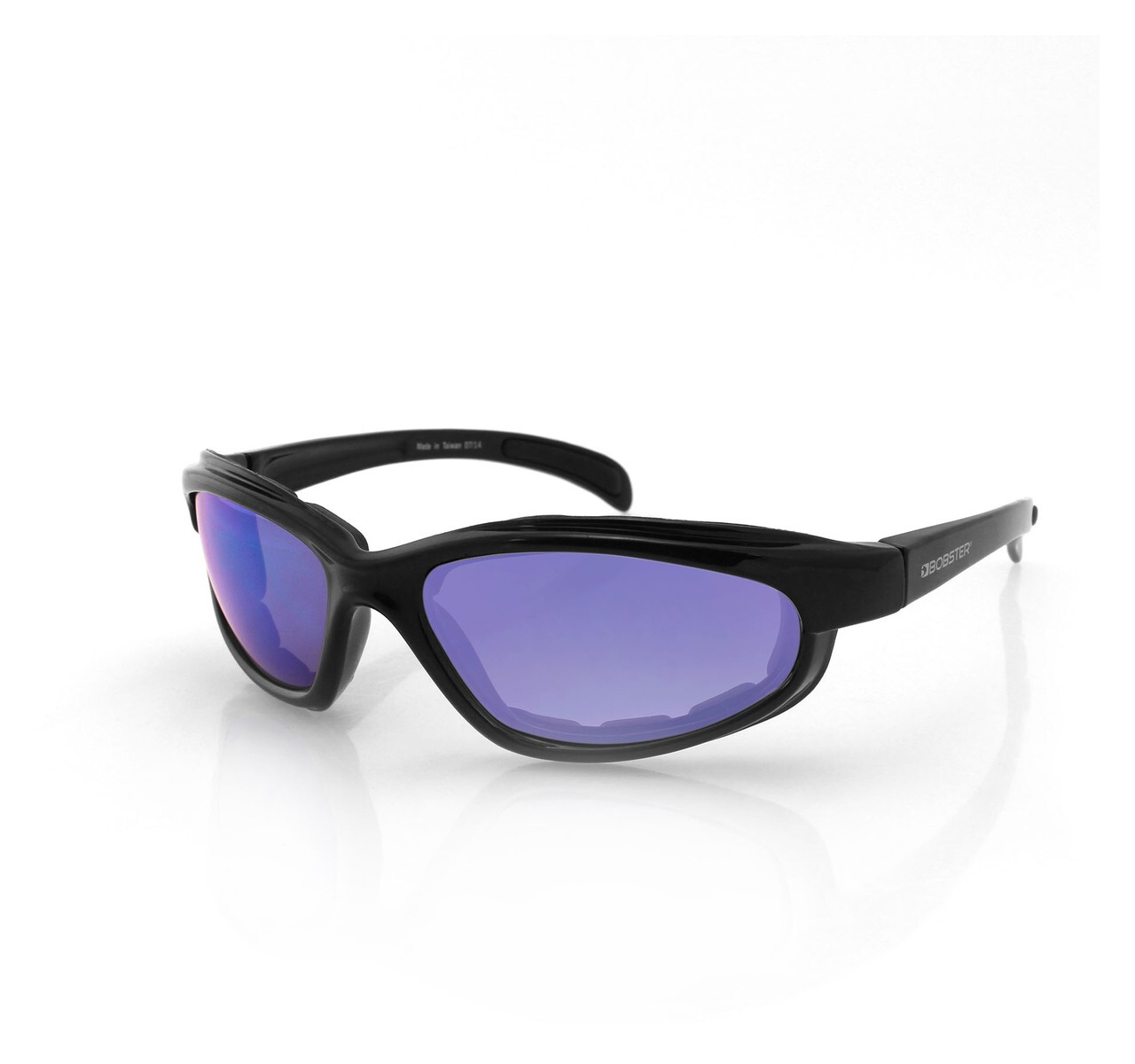 Occhiali Da Moto Bobster Fat Boy - Lenti Transitional Antivento, Adattano Al Viso, Con Custodia