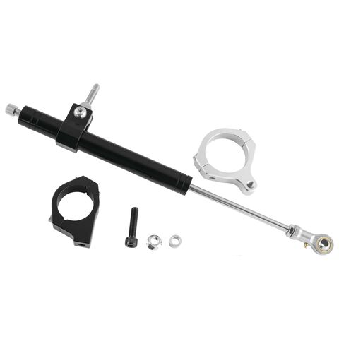 Twin Power Steering Damper Kit For Harley Dyna 2006-2017
