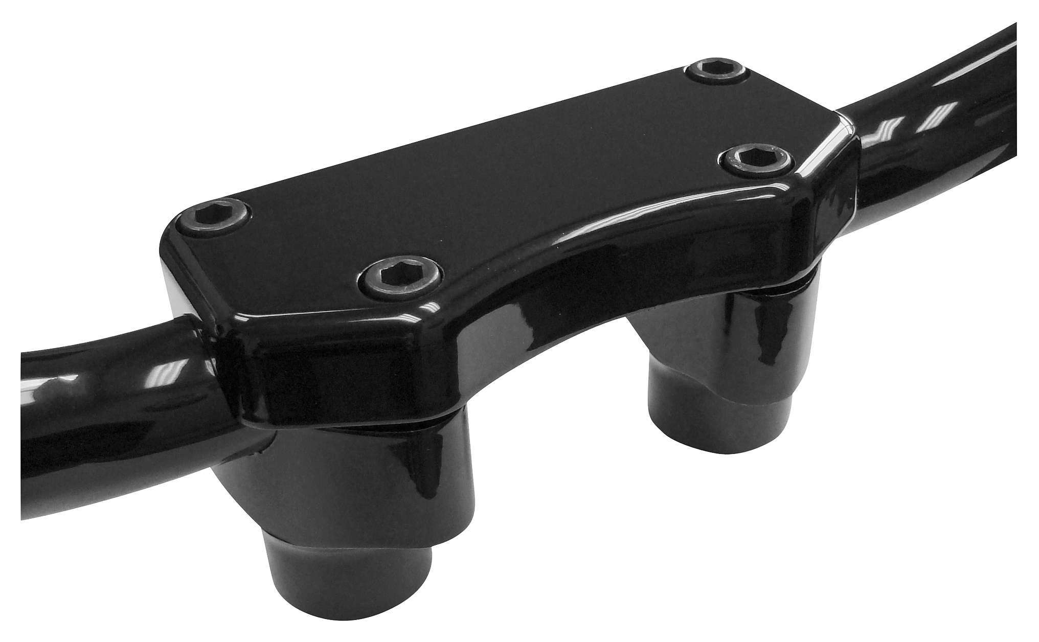 Biker's Choice Fat Risers With Top Clamp Cycle Gear