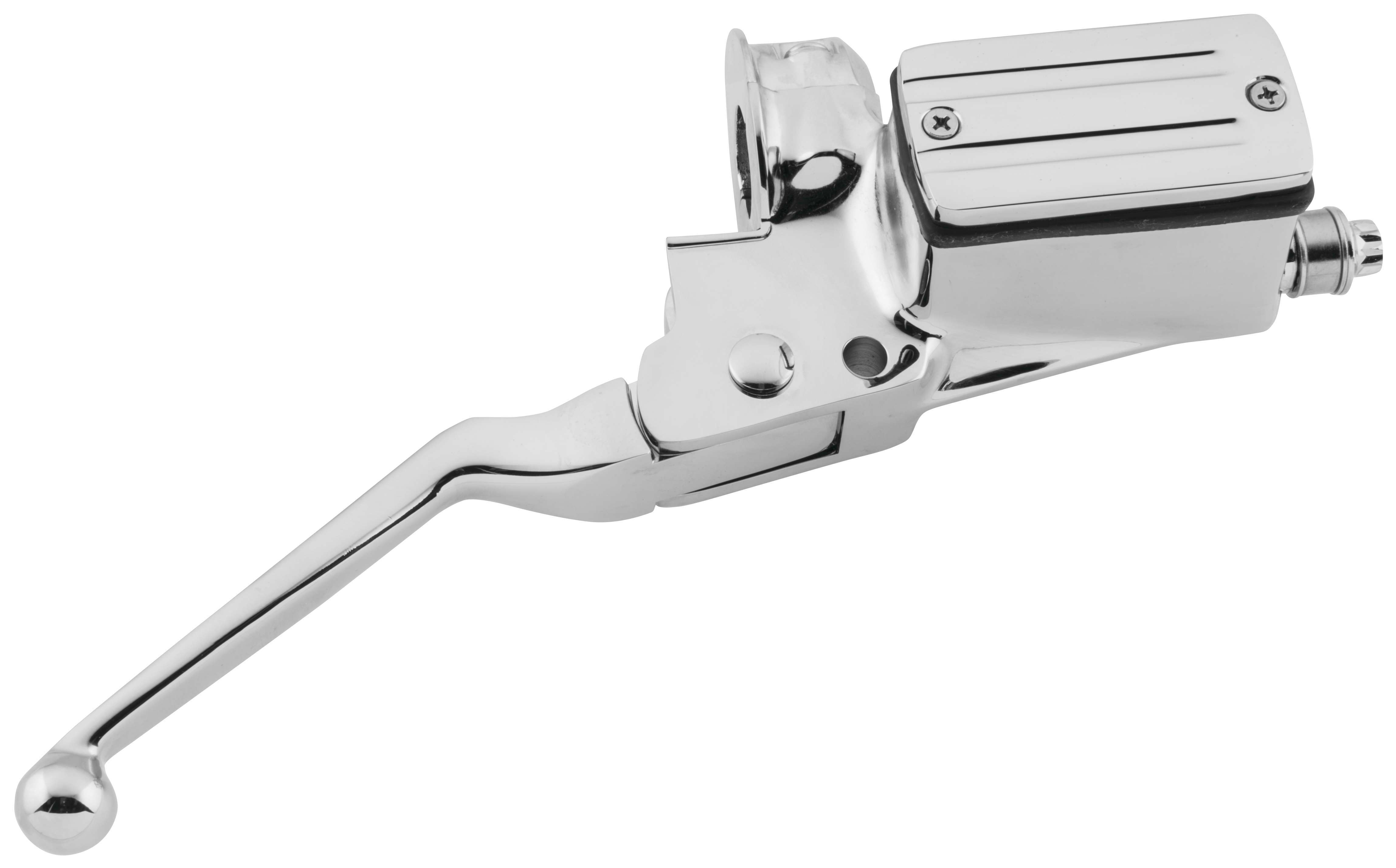 Biker's Choice Chrome Handlebar Master Cylinder Assembly For Harley Big