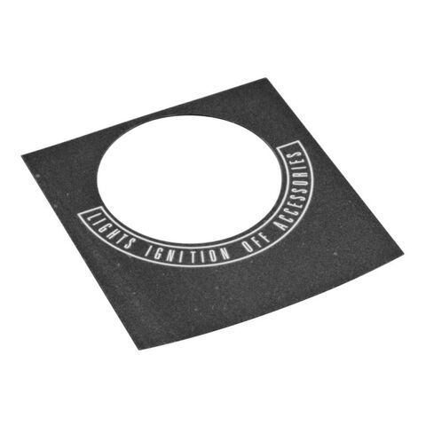 Biker's Choice Switch Decal For Fat Bob Dash