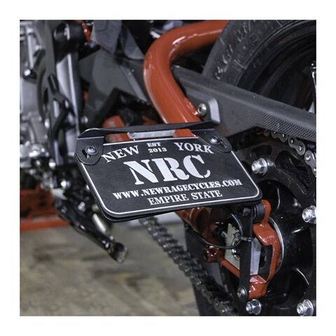 New Rage Cycles Side Mount License Plate Kit Indian FTR1200 / S 2019-2024