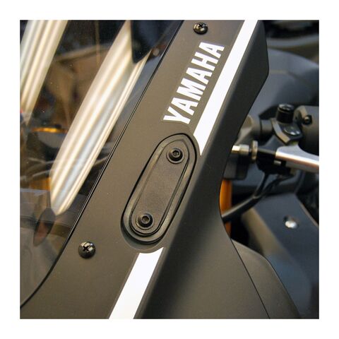 New Rage Cycles Mirror Block Off Plates Yamaha R3 2019-2025