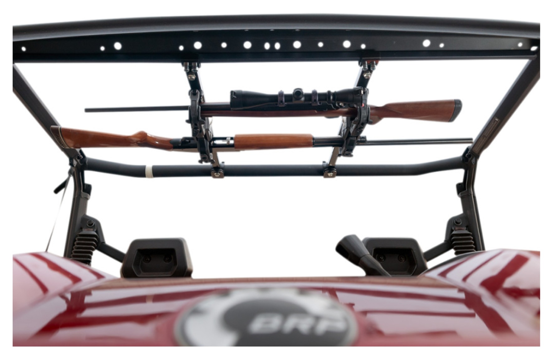 Seizmik Overhead UTV Rifle Rack CanAm Defender 20162021 Cycle Gear