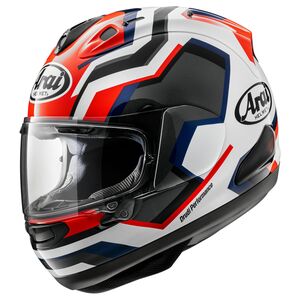 Arai Corsair-X Nicky Reset Helmet - Black/White/Red - 2XL