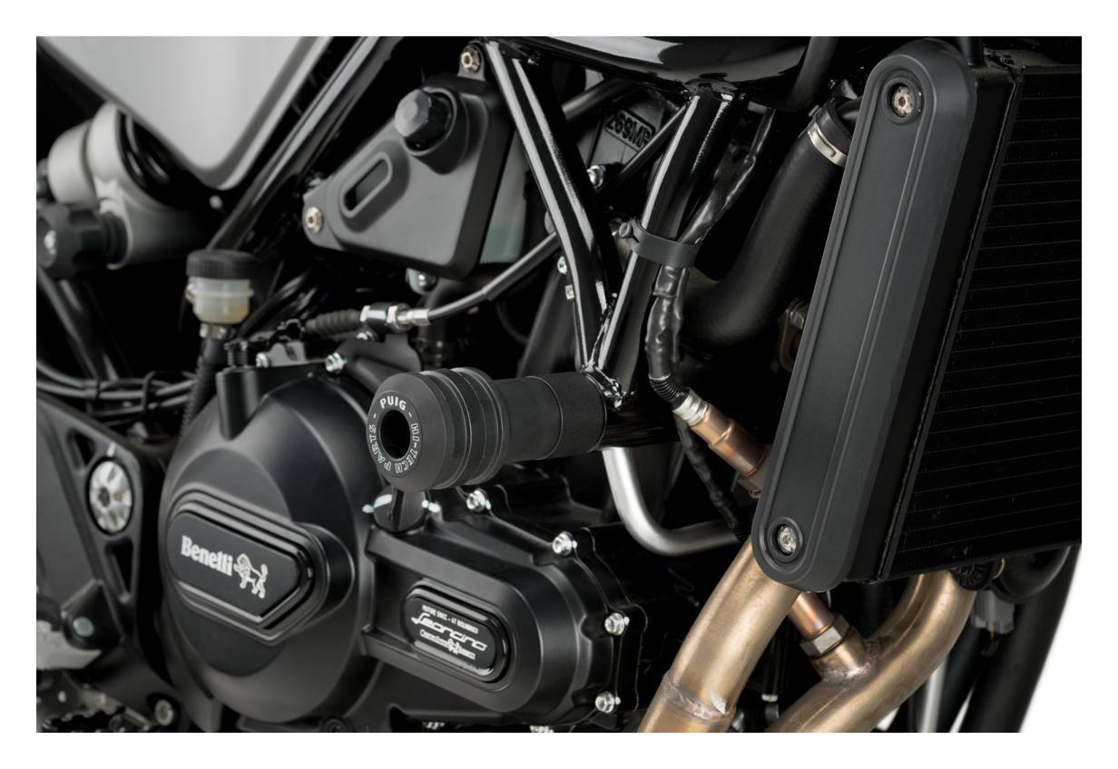 Puig Vintage Frame Sliders Benelli Leoncino / Trail 20212022 Cycle Gear