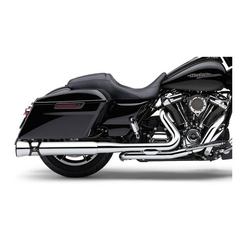 Cobra Dual Bung Pro Chamber Headpipes For Harley Touring 2017-2025