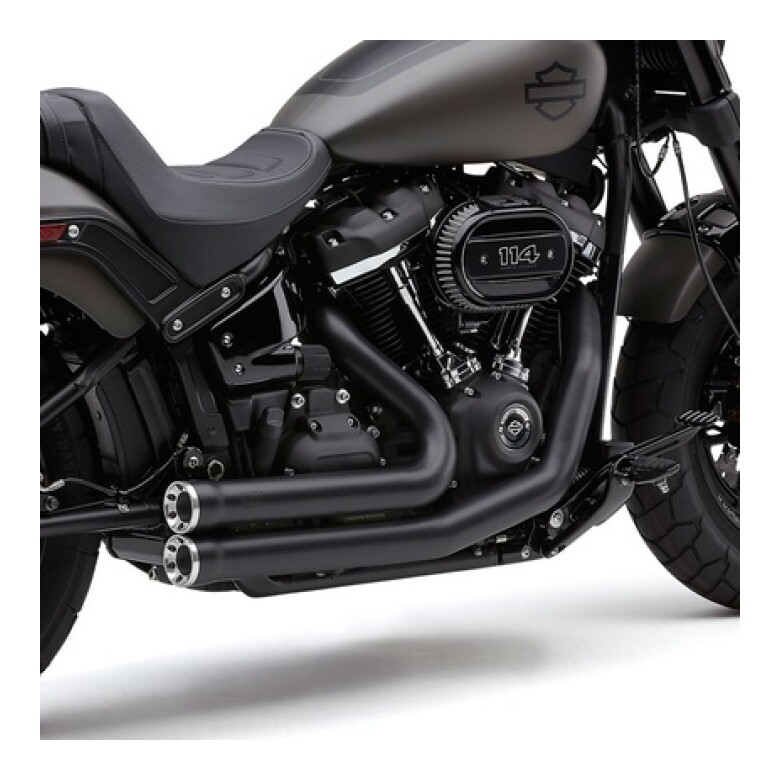 Cobra Speedster Shorts RPT Exhaust For Harley Softail FXFB 2018 2023 