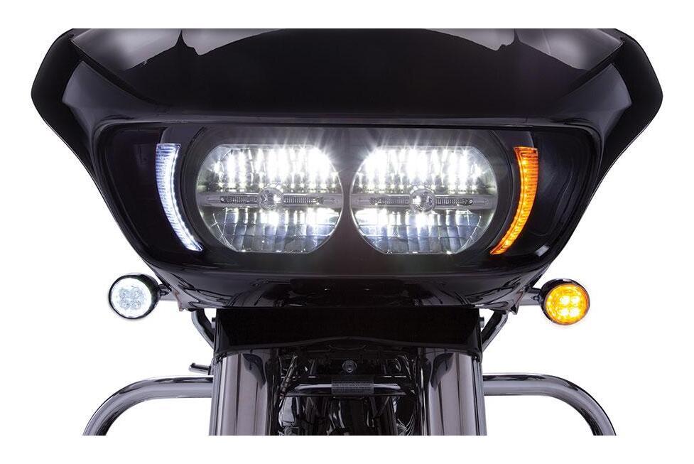 Ciro Fang LED Headlight Bezel For Harley Road Glide 2015-2025