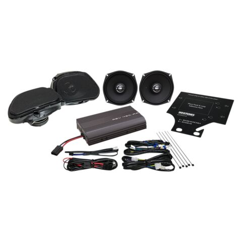 Hogtunes 200-Watt Amp And Speaker Kit For Harley Road Glide 2011-2013