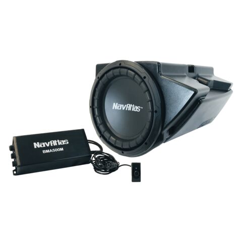 NavAtlas 10" Under Dash Subwoofer With Amplifier Polaris RZR 2014-2021