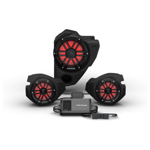 Rockford Fosgate Gen-3 Stage 3 Ride Command 2-Way Interface Audio Systems Polaris RZR 2014-2022