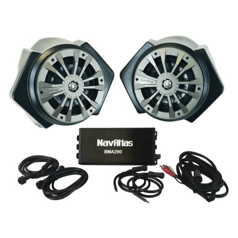 NavAtlas 6.5" Kickpod Powersports Speaker Pod System