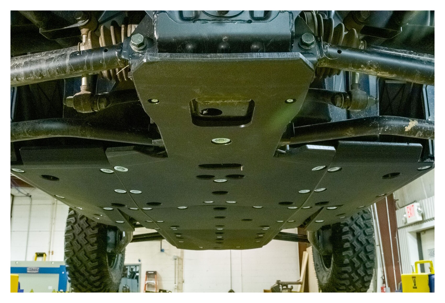 Seizmik UHMW Skid Plate Kit Polaris RZR XP1000 20212023 Cycle Gear