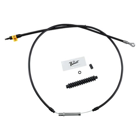 Barnett Black Vinyl Clutch Cable For Harley Softail FLST / FXST / FXCW 2007-2014