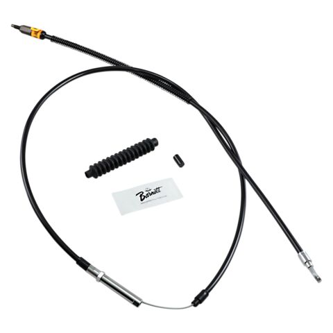 Barnett Black Vinyl Clutch Cable For Harley FLD / FXDC / FXDL 2006-2016