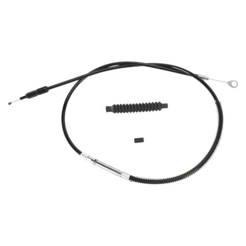 Barnett Black Vinyl Clutch Cable For Harley FXSTB 2000-2006