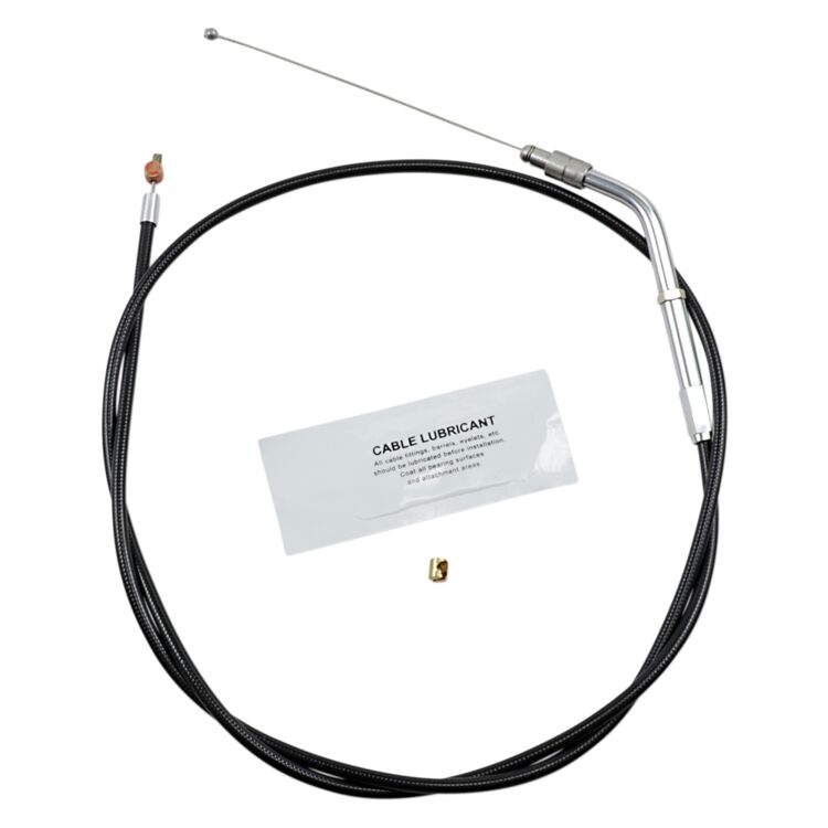 Barnett Black Vinyl Throttle Cable For Harley XR1200 2008-2012