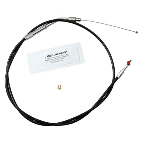 Barnett Black Vinyl Throttle Cable For Harley Sportster 2007-2022