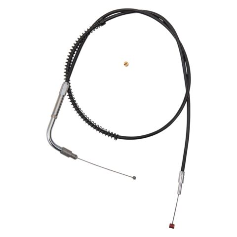 Barnett Black Vinyl Throttle Cable For Harley Dyna 2006-2017