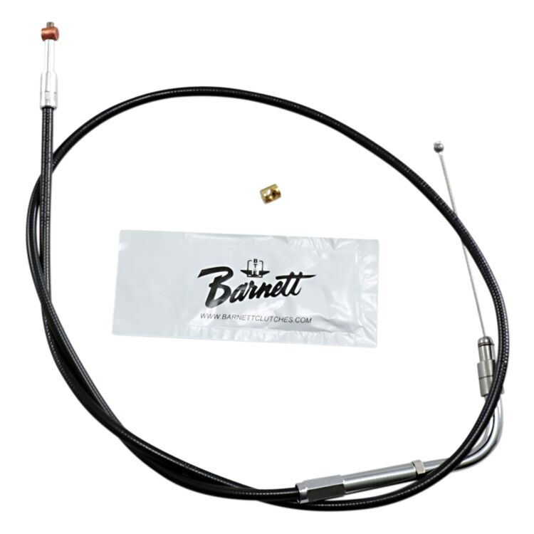 Barnett Black Vinyl Throttle Cable For Harley V-Rod 2002-2017