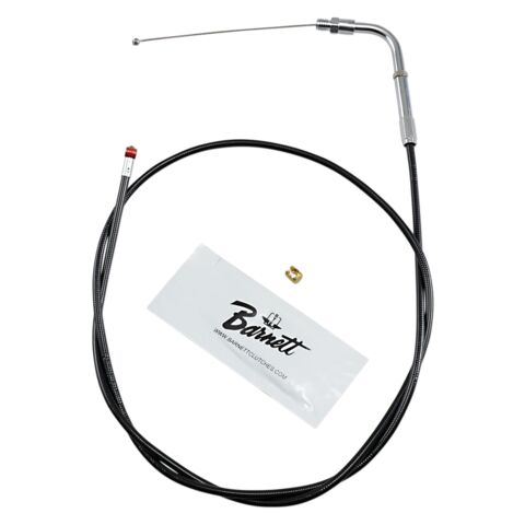 Barnett Black Vinyl Throttle Cable For Harley Touring 1990-1995