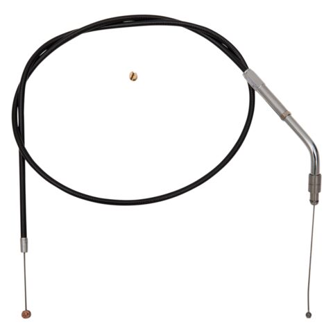 Barnett Black Vinyl Throttle Cable For Harley Sportster 1996-2003