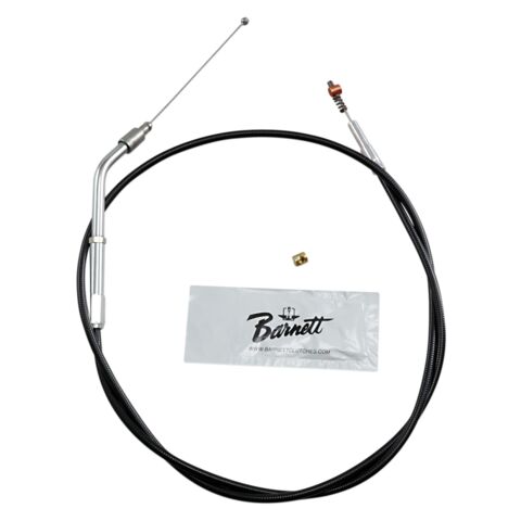 Barnett Black Vinyl Idle Cable For Harley Sportster 2007-2022