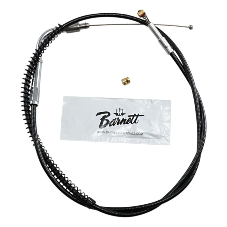 Barnett Black Vinyl Idle Cable For Harley FXD / FXDF 2006-2017