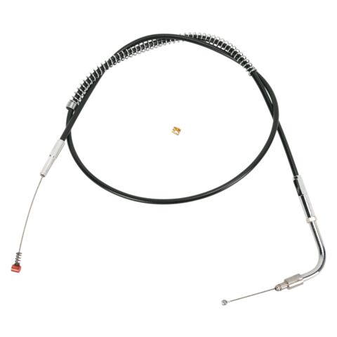 Barnett Black Vinyl Idle Cable For Harley Dyna 2006-2017
