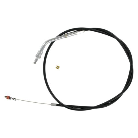Barnett Black Vinyl Idle Cable For Harley 1981-1989