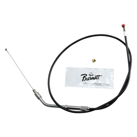 Barnett Black Vinyl Idle Cable For Harley Sportster 1996-2006