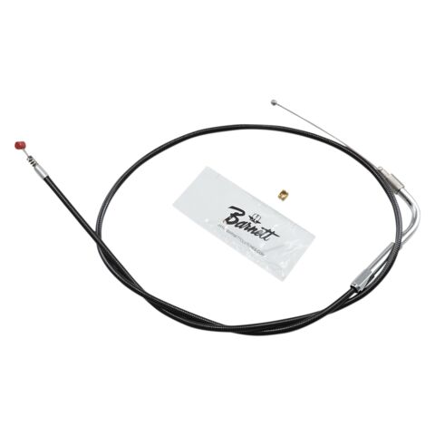 Barnett Black Vinyl Idle Cable For Harley Softail 1996-2000