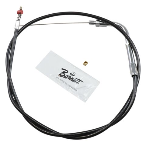 Barnett Black Vinyl Idle Cable For Harley Softail / Dyna 1990-1995