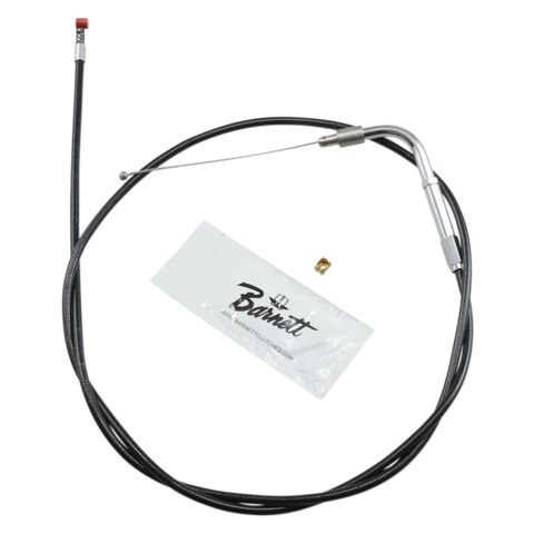 Barnett Black Vinyl Idle Cable For Harley Touring 1996-1998