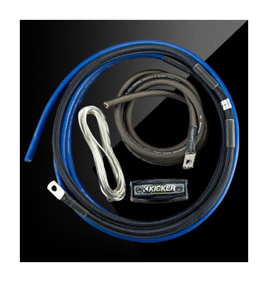 Kicker 4 Gauge Amplifier Install Kit Cycle Gear