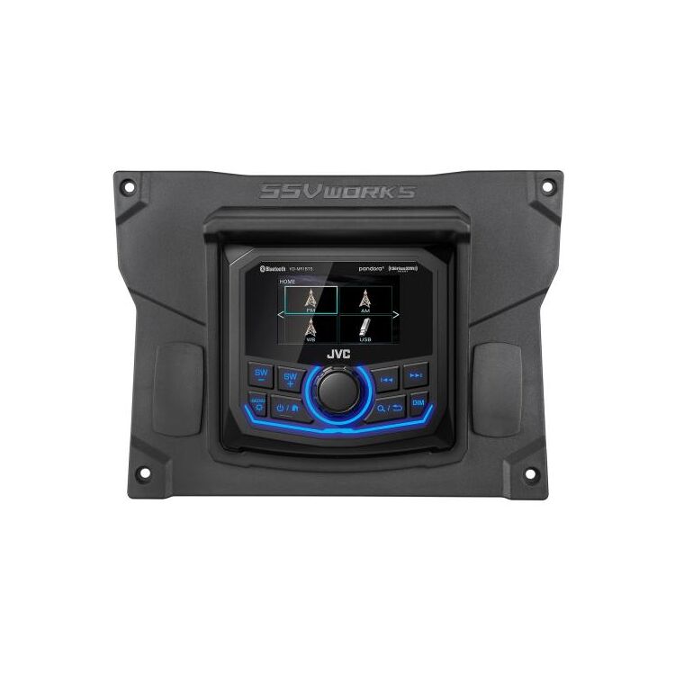 SSV Works JVC MR1 Media Receiver Plug and Play Kit Kawasaki Teryx KRX 2020-2025